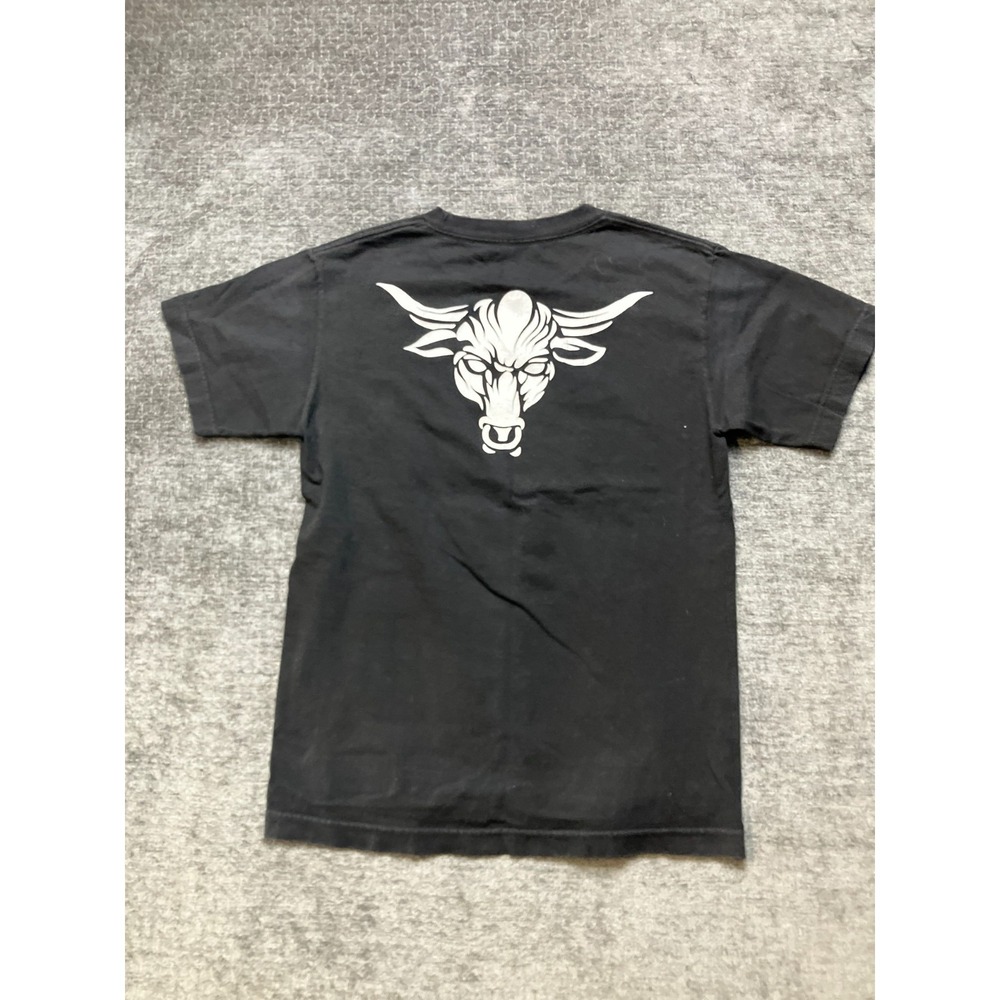 WWE‎ Authentic The Rock Just Bring It T-Shirt Mens Small Black Graphic Cotton
